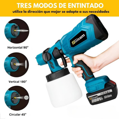 SprayMaster PRO™ - Pistola Pulverizadora Inalámbrica Profesional
